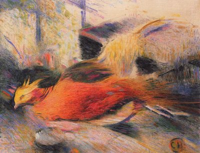 Still Life with Japanese Golden Pheasant by Curt Herrmann